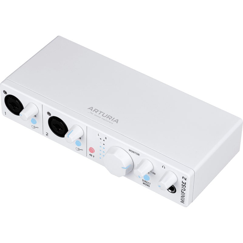 ARTURIA MINIFUSE2-WH interface audio  usb 2 entrées  minifuse blanche