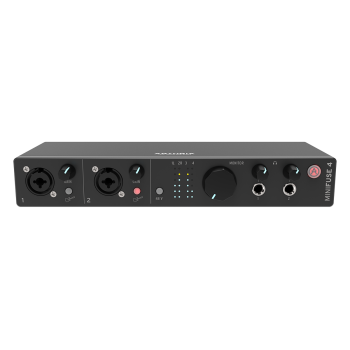 ARTURIA MINIFUSE4-BK interface audio usb 4 e/s minifuse 4 noire