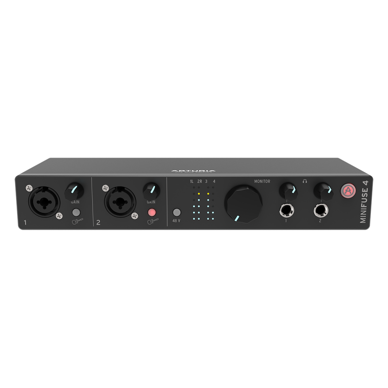 ARTURIA MINIFUSE4-BK interface audio usb 4 e/s minifuse 4 noire