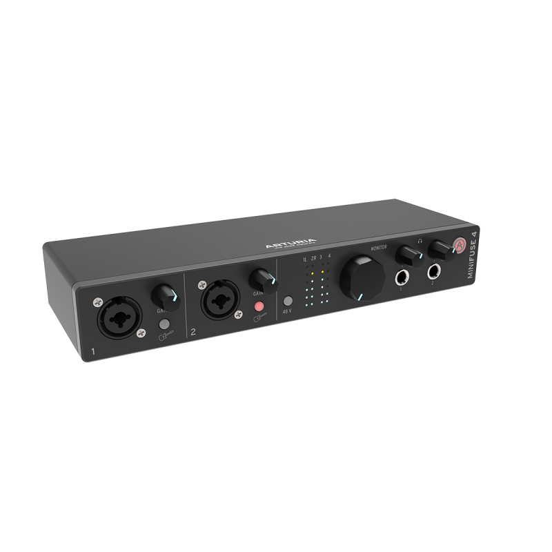 ARTURIA MINIFUSE4-BK interface audio usb 4 e/s minifuse 4 noire