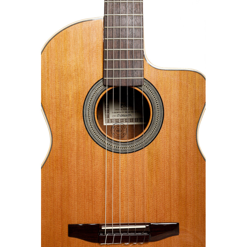 ESTEVE CROSSOVER-CD guitare esteve crossover table cedre