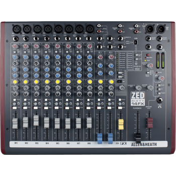 ALLEN & HEATH ZED60-14FX table de mixage zed60-14fx