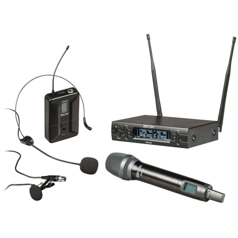 EIKON WM900DKIT UHF.diversity kit wireless mic 2 CH