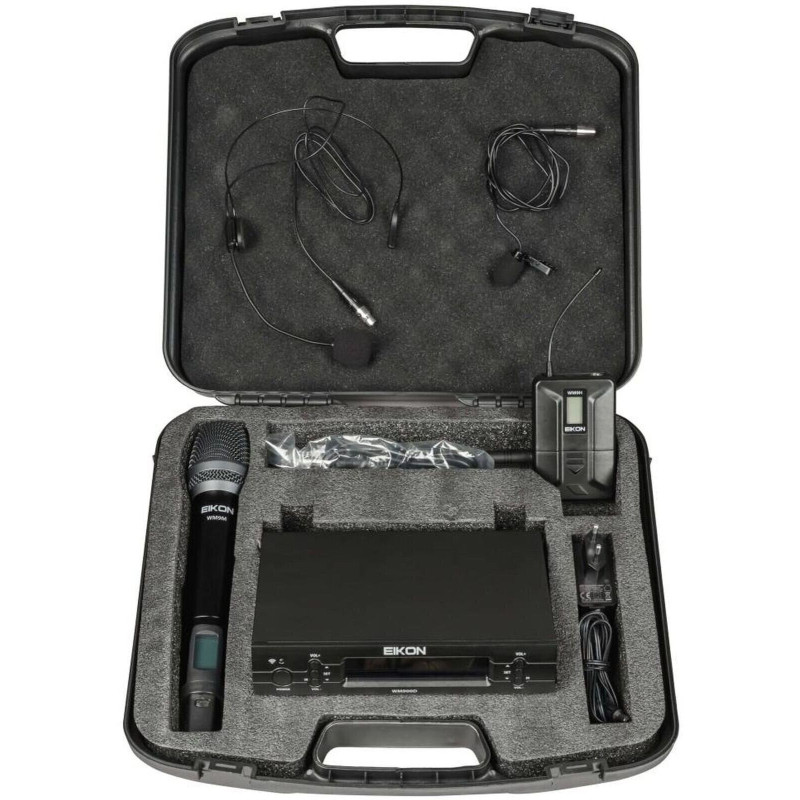 EIKON WM900DKIT UHF.diversity kit wireless mic 2 CH