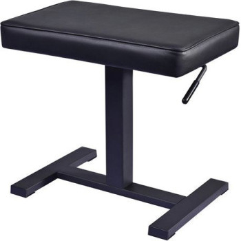 GOLIATH PB300-BKM SBK banquette hydraulique mono pied noir mat Skai noir