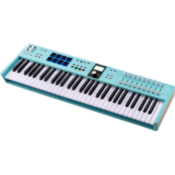 ARTURIA ESSENTIAL3-61-AQU keylab essential3 61 touches aquamarine