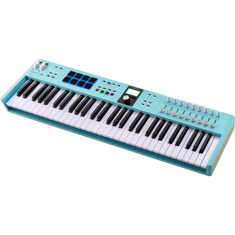 ARTURIA ESSENTIAL3-61-AQU keylab essential3 61 touches aquamarine