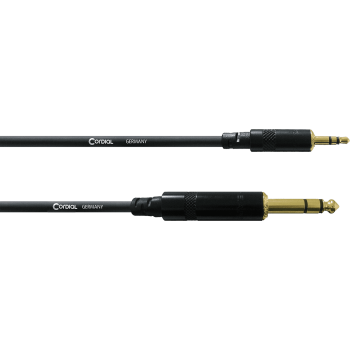 CORDIAL CFM3WV câble audio stéréo minijack/jack 3 m
