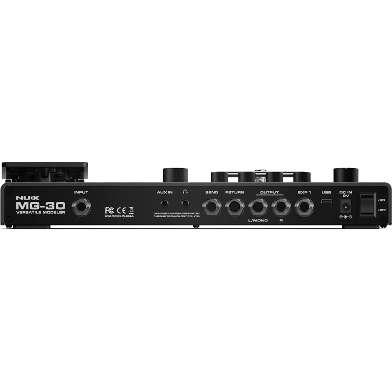NUX MG30 multi-effets guitare lcd 4" - 3 switchs + exp