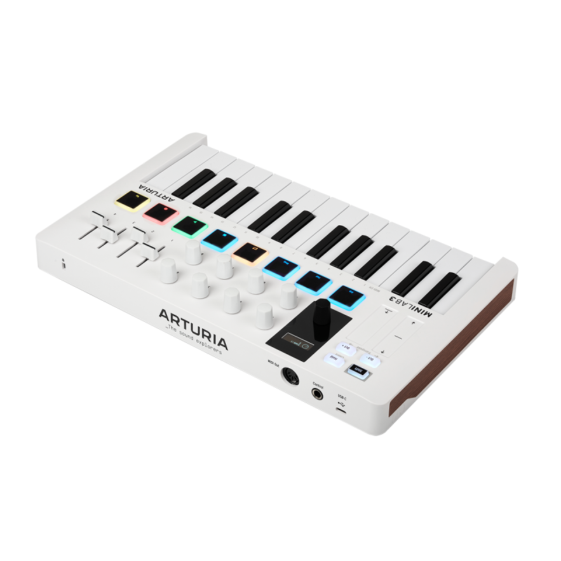 ARTURIA MINILAB3-WH clavier maitre minilab mk3 blanc