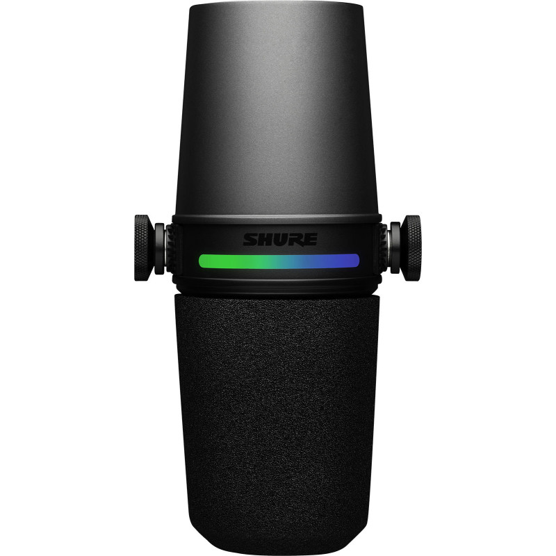 SHURE MV7I microphone avec interface usb et entrée combo intégrée