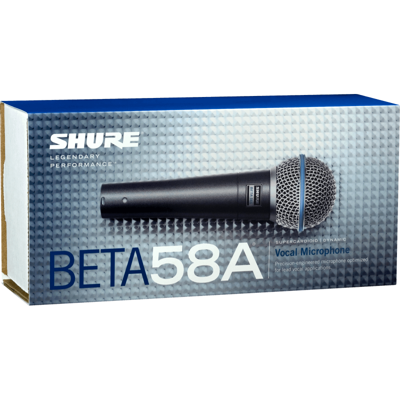 SHURE BETA58A micro voix dynamique supercardioïde