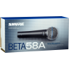 SHURE BETA58A micro voix dynamique supercardioïde