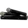 SHURE BLX288E-PG58-M17 blx récepteur double &  micro pg58 - m17