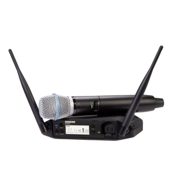 SHURE GLXD24+E-B87A-Z4 glxd24+ système hf micro main beta87a