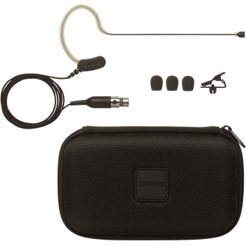 SHURE MX153B-O-TQG micro tour d'oreille omni noir