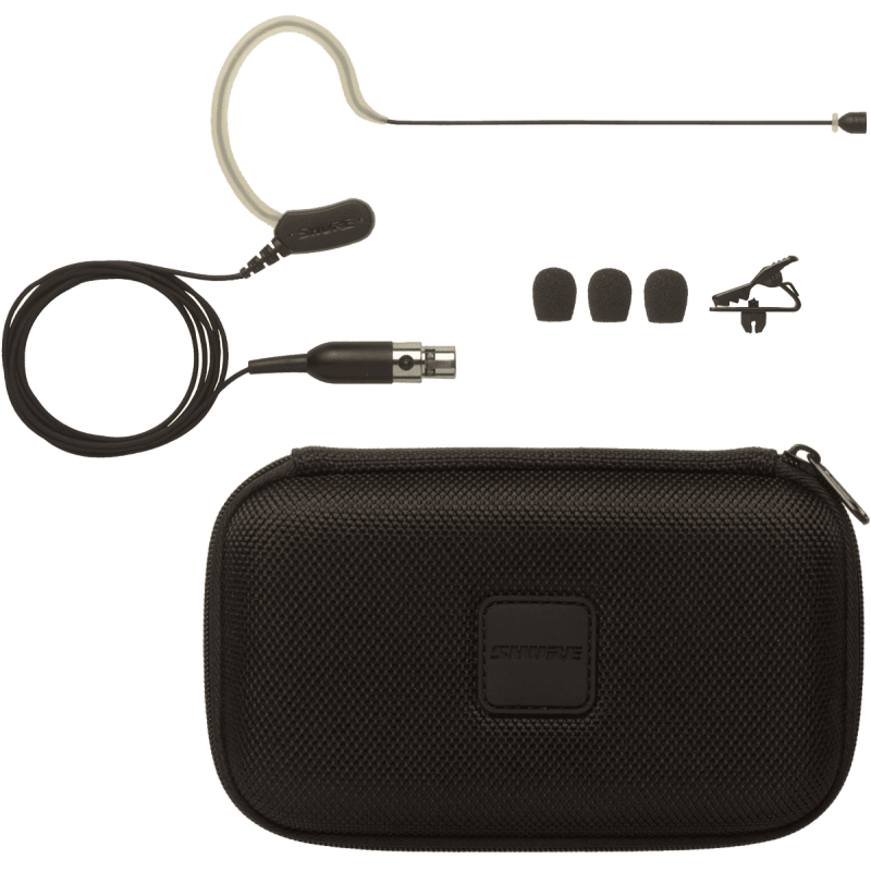 SHURE MX153B-O-TQG micro tour d'oreille omni noir