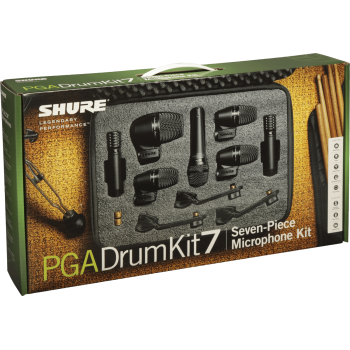 SHURE PGADRUMKIT7 mallette 7 micros batterie pga