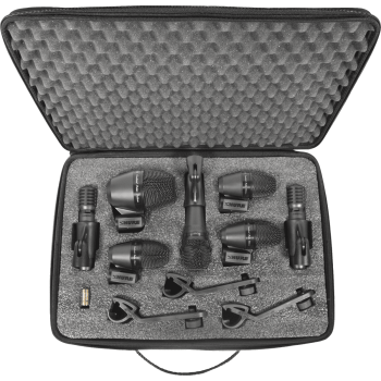 SHURE PGADRUMKIT7 mallette 7 micros batterie pga