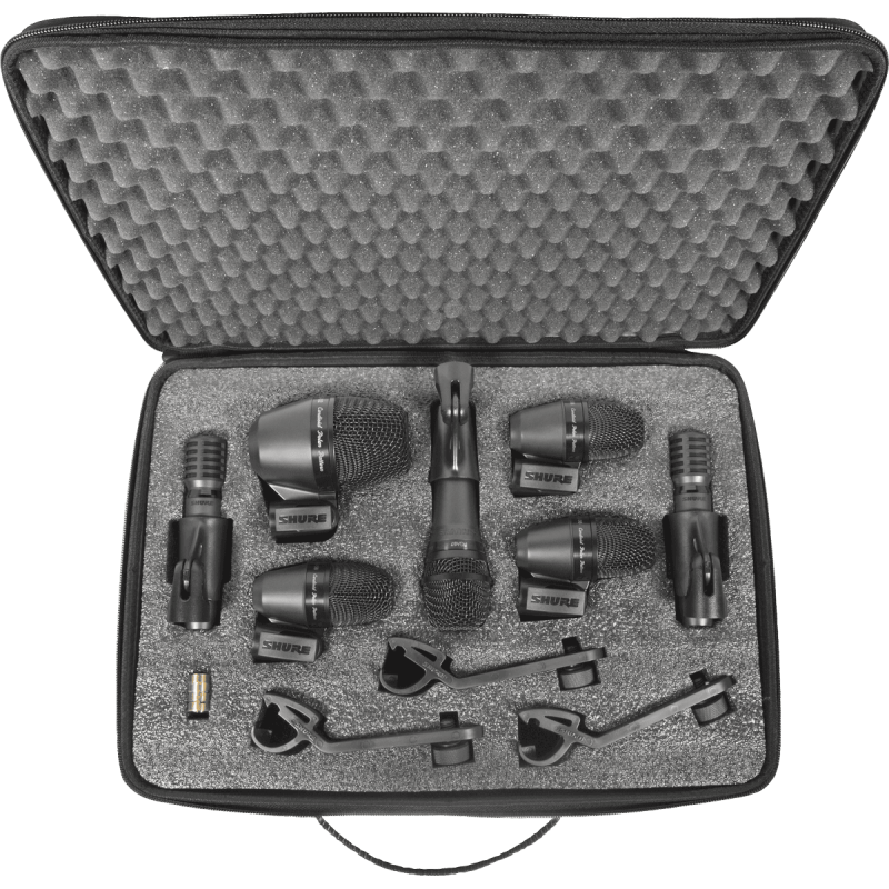 SHURE PGADRUMKIT7 mallette 7 micros batterie pga