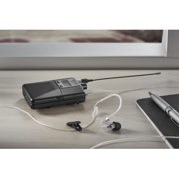 SHURE SE215-CL intra dynamique 1 voie translucide