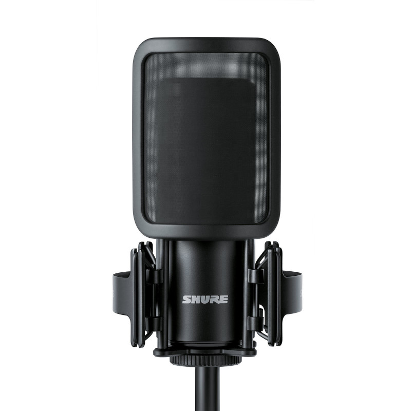 SHURE SM4-K-KIT micro sm4 avec suspension anti-pop et mallette