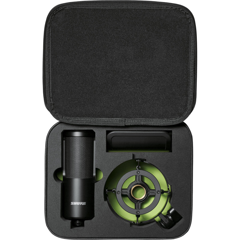 SHURE SM4-K-KIT micro sm4 avec suspension anti-pop et mallette
