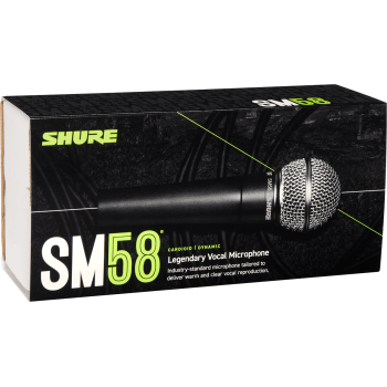 SHURE SM58-LCE micro voix dynamique cardioide