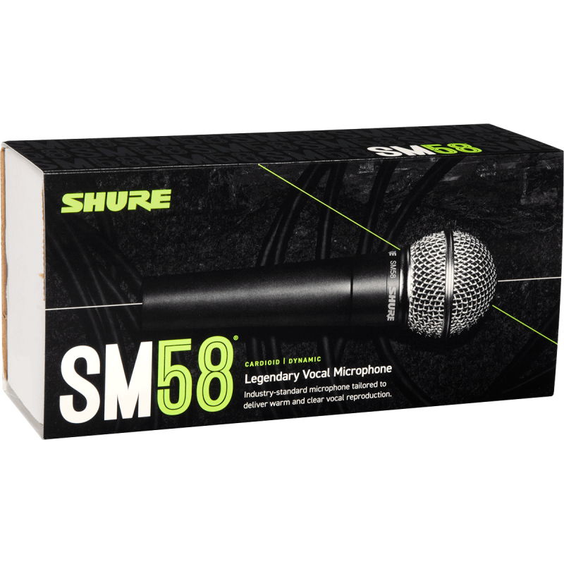 SHURE SM58-LCE micro voix dynamique cardioide