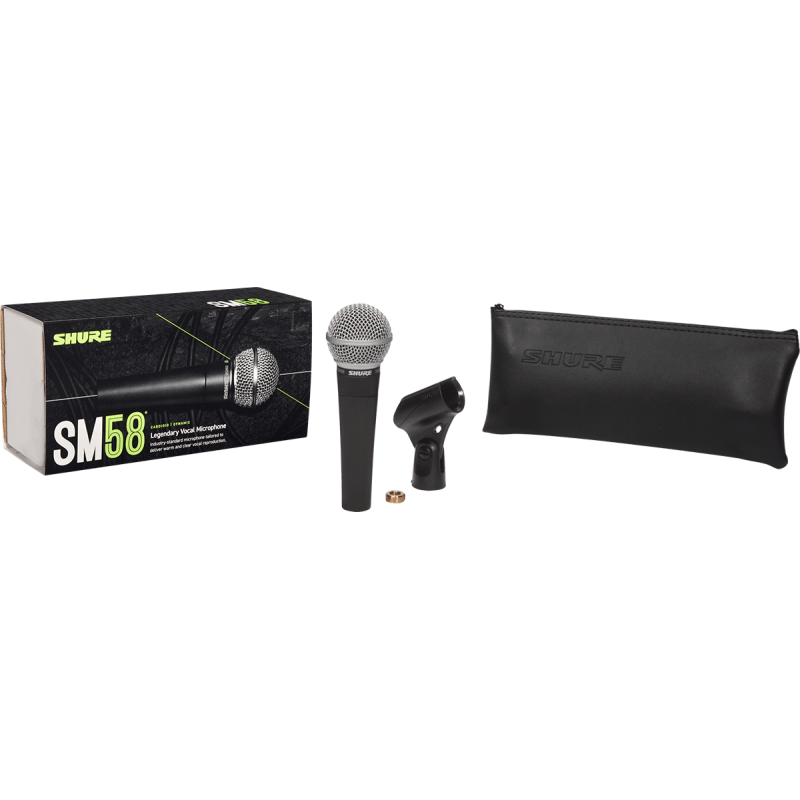 SHURE SM58-LCE micro voix dynamique cardioide