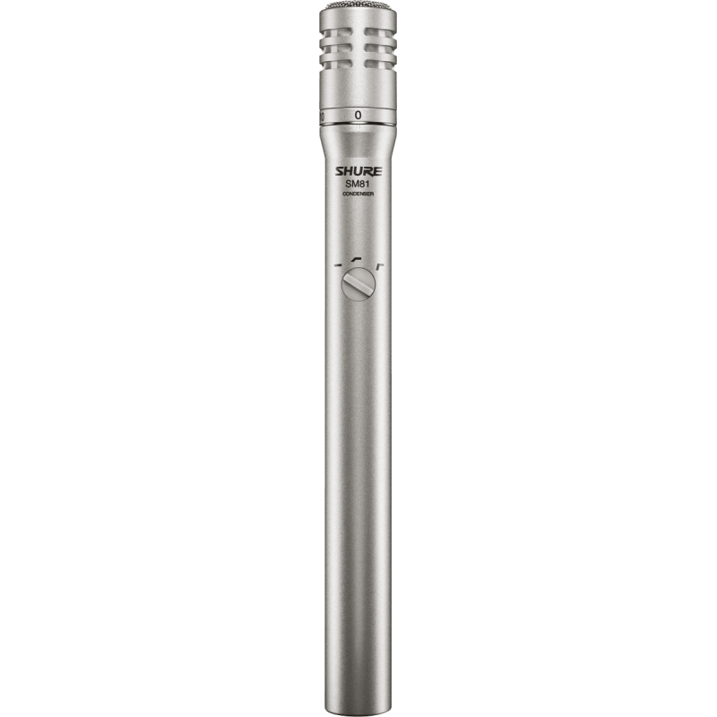 SHURE SM81-LC micro statique instruments cardioïde