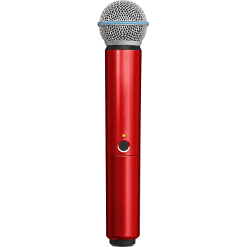 SHURE WA713-RED corps émetteur rouge pour blx2-sm58/beta58a