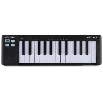 ARTURIA MICROLABMK3-BK clavier de contrôle compact noir