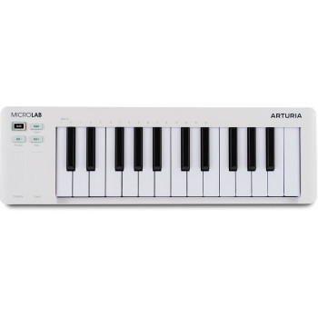 ARTURIA MICROLABMK3-WH clavier de contrôle compact blanc