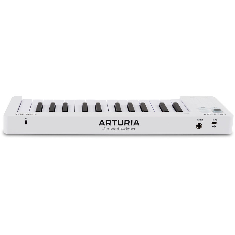 ARTURIA MICROLABMK3-WH clavier de contrôle compact blanc