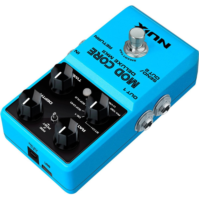 NUX MODCORE-DLX-MK2 pédale numérique de modulations - 8 effets