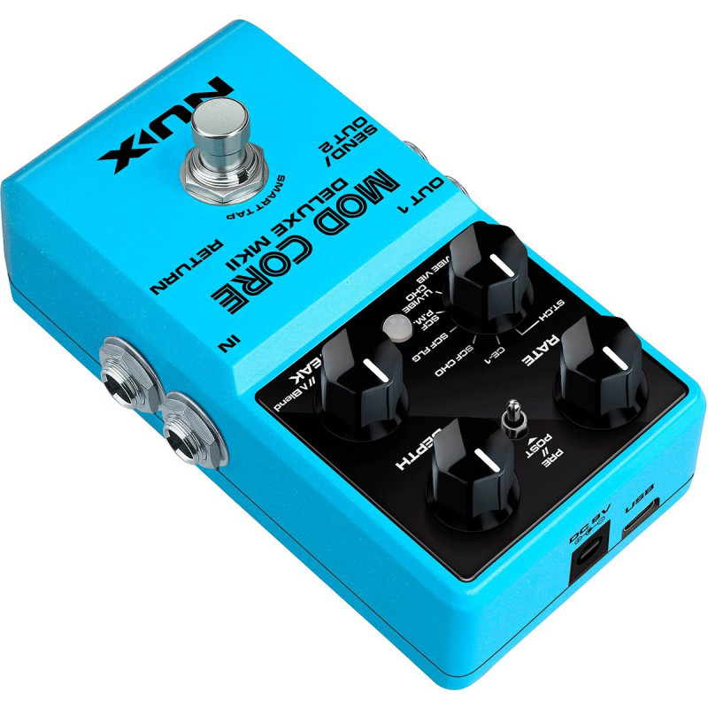 NUX MODCORE-DLX-MK2 pédale numérique de modulations - 8 effets