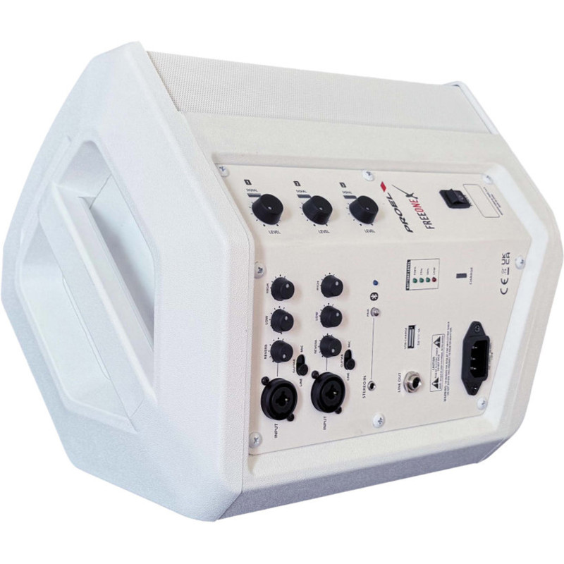 PROEL FREEONEX WH enceinte portable active blanche