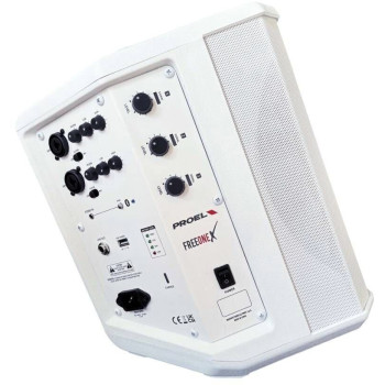 PROEL FREEONEX WH enceinte portable active blanche