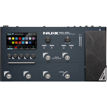 NUX MG50LI-DB multi-effets / modéliseur guitare et basse dark blue