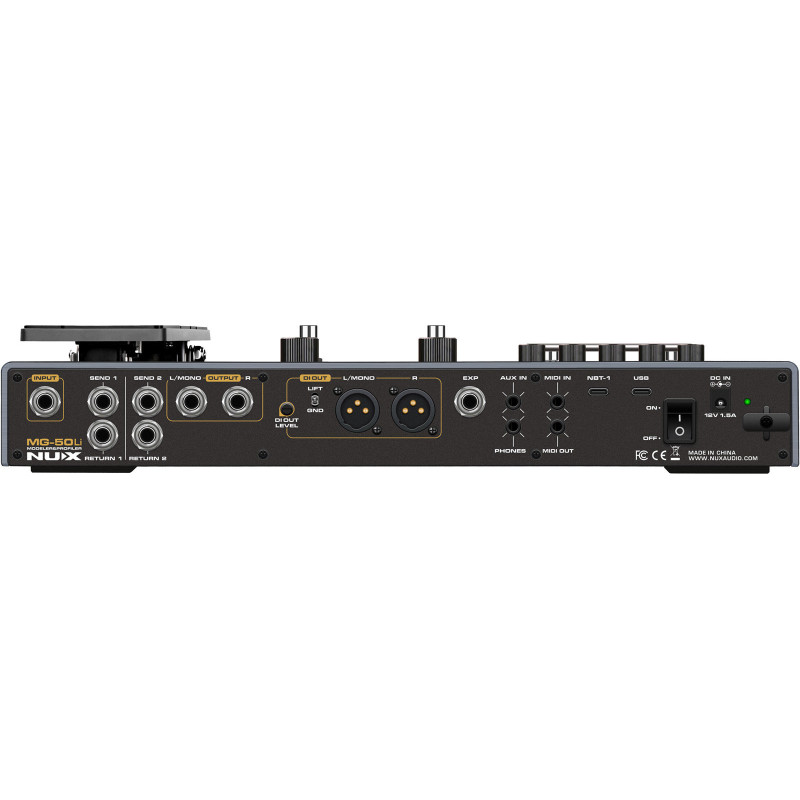 NUX MG50LI-DB multi-effets / modéliseur guitare et basse dark blue