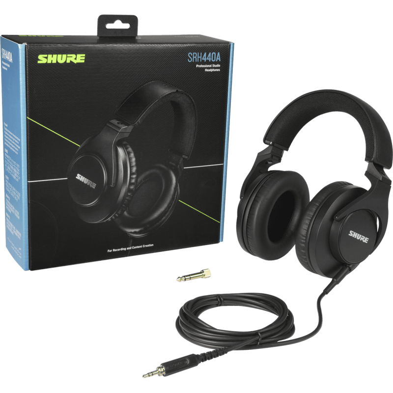 SHURE SRH440A-EFS casque studio pro fermé