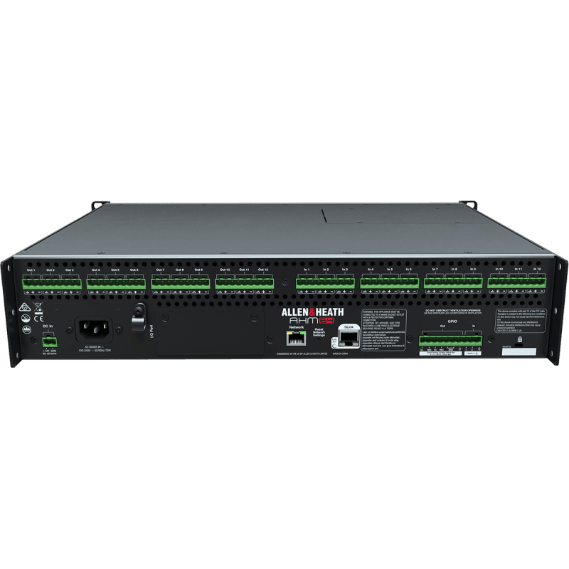 ALLEN & HEATH AHM-64 Matrice et processeur audio 64x64