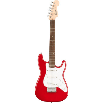 SQUIER Mini Stratocaster Laurel Fingerboard White Pickguard Dakota Red