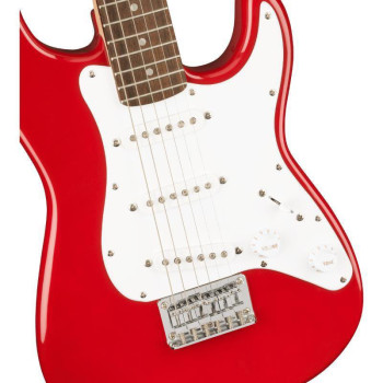 SQUIER Mini Stratocaster Laurel Fingerboard White Pickguard Dakota Red