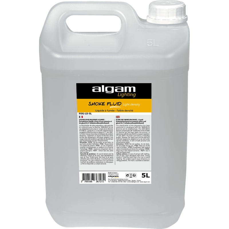 ALGAM LIGHTING FOG-LD-5L liquide fumée faible densité 5l