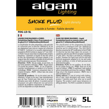 ALGAM LIGHTING FOG-LD-5L liquide fumée faible densité 5l