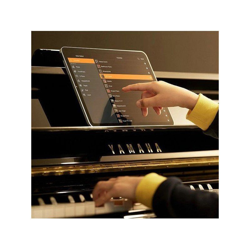 YAMAHA B2E TC3 PE Transacoustic noir brillant