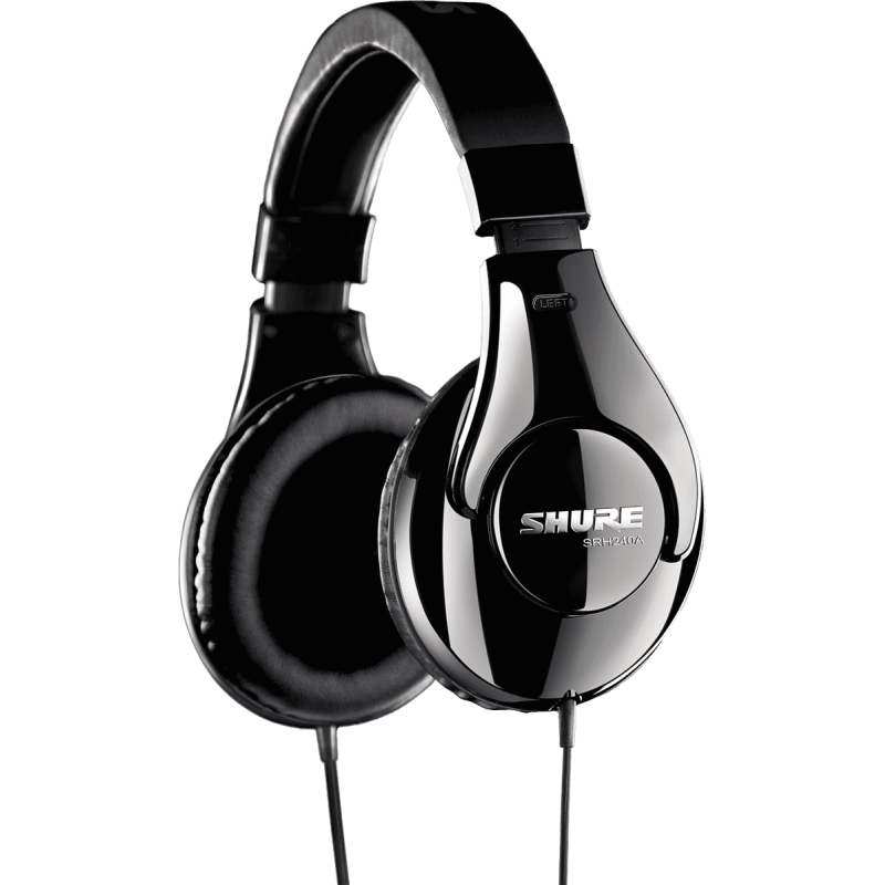 SHURE SRH240A-BK casque nomade fermé