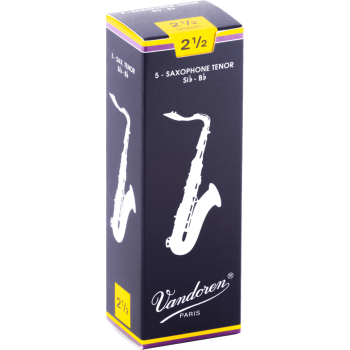 VANDOREN SR2225 anches saxophone ténor traditionnelles force 2,5
